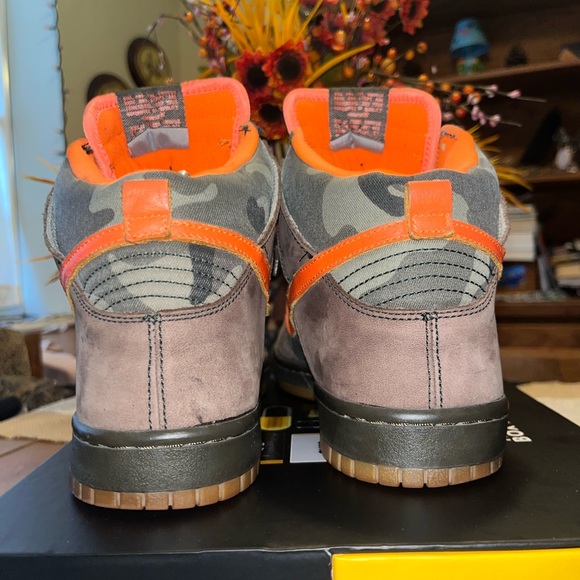 Nike SB Dunk High Pro Brian Anderson Camo 2006 VINTAGE Men’s 8.5 GUC - Picture 3 of 10